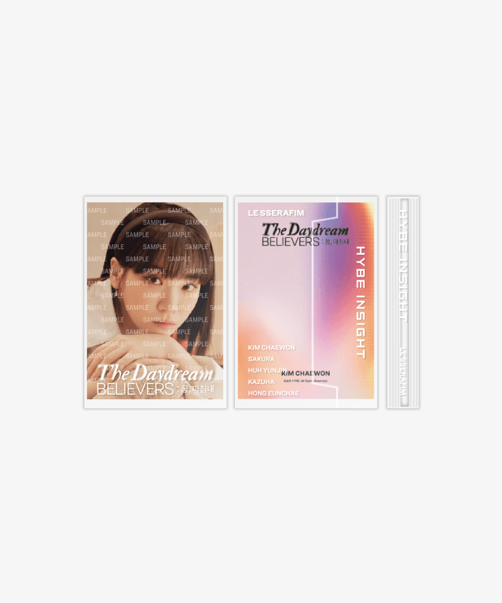 Le Sserafim – "The Daydream BELIEVERS" HYBE Insight Photocard Set