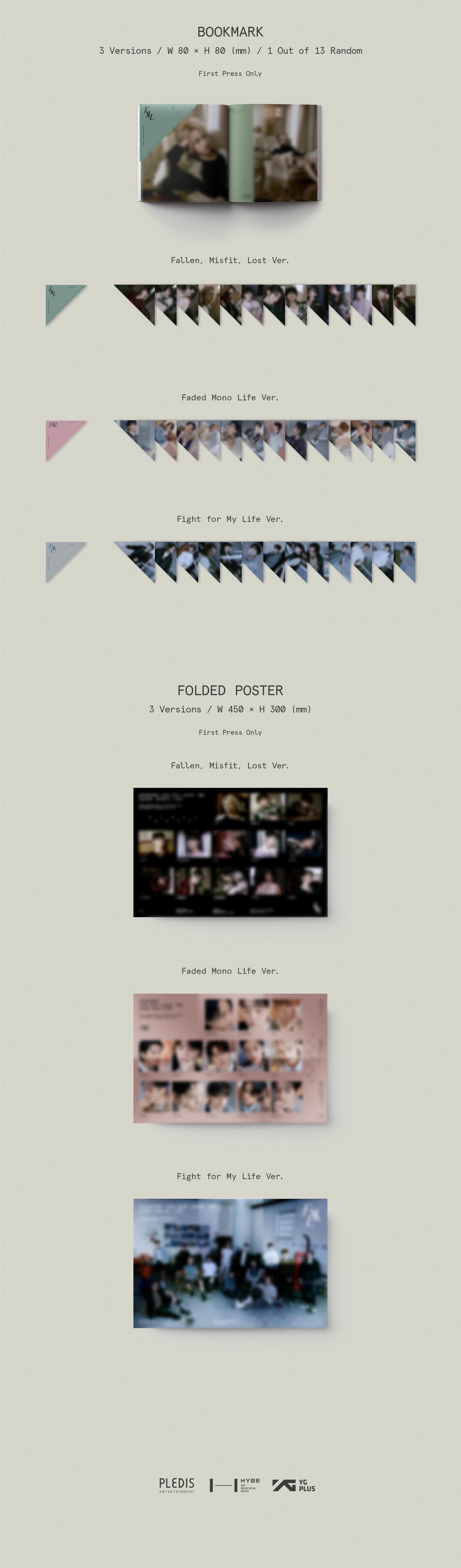 SEVENTEEN - 10th Mini Album "FML" (Random / Set)