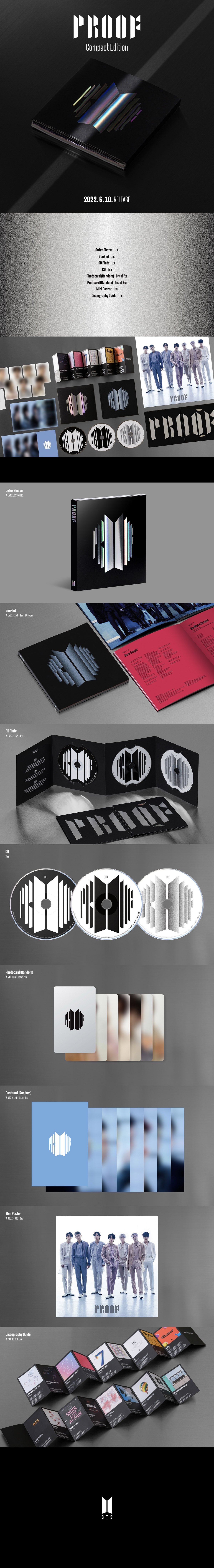 BTS - The Anthology Album "Proof" (Compact Edition)