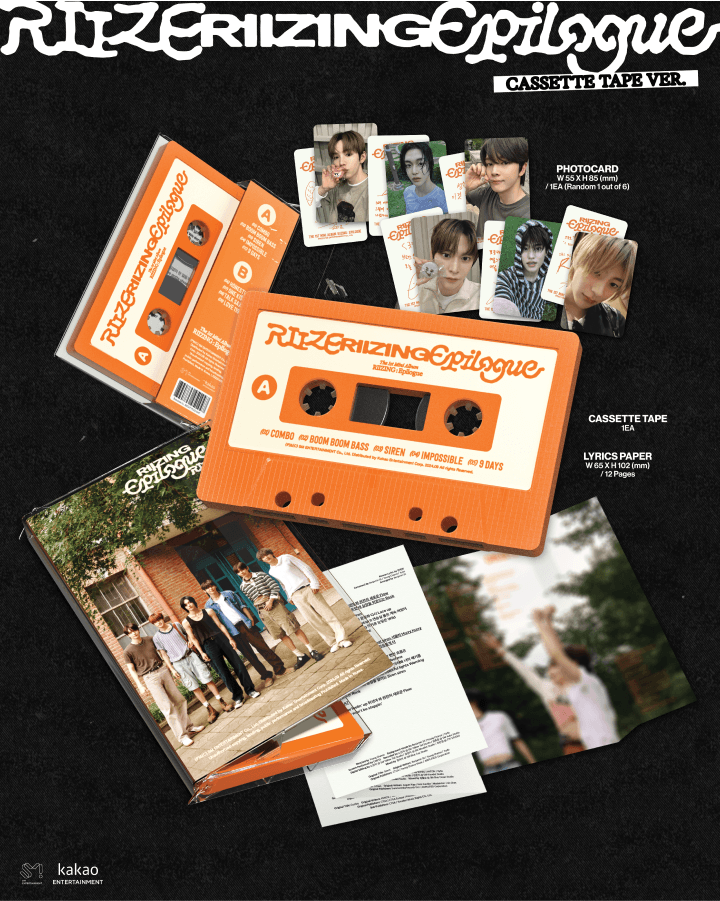 RIIZE – 1st Mini Album "RIIZING : Epilogue" [Cassette Tape Ver.]