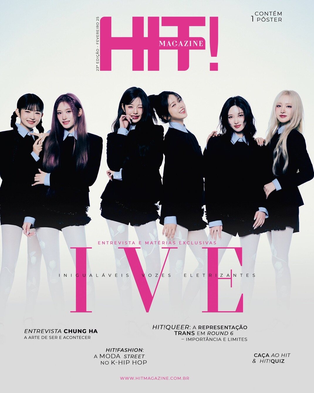 [Pre-Order] IVE – IVE x HIT! Magazine 2025.2