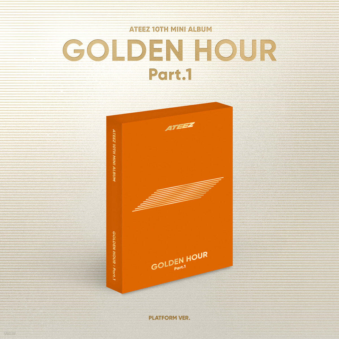 ATEEZ - 10TH MINI ALBUM "GOLDEN HOUR : Part.1" [Platform Ver.]
