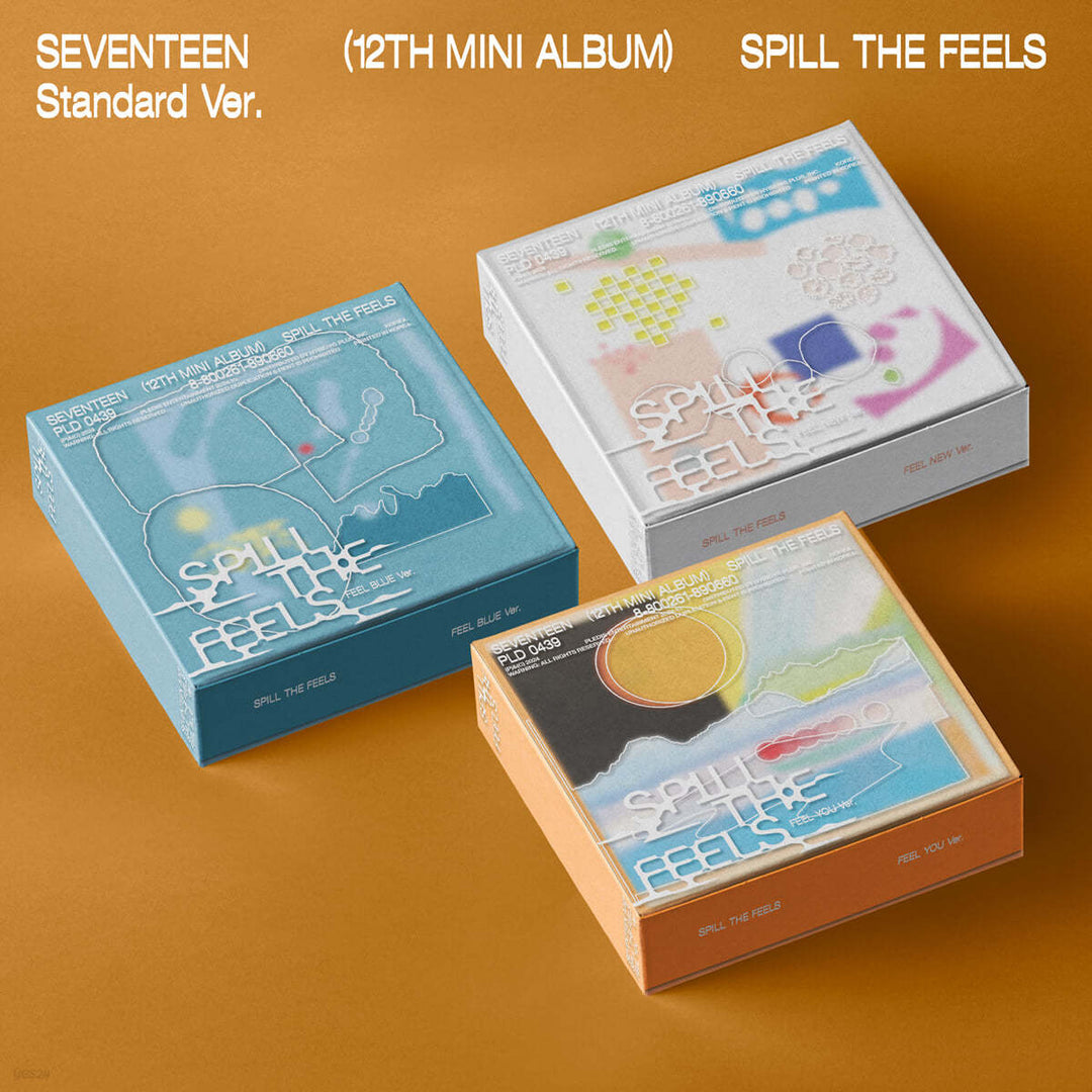 SEVENTEEN - 12th Mini Album 'SPILL THE FEELS' (Random / Set)