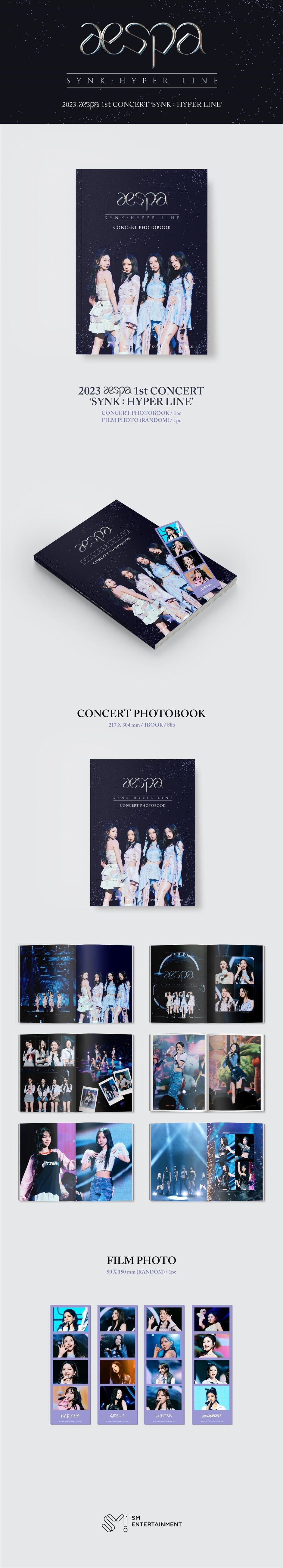 [Pre-Order] aespa – 1st Concert "SYNK : HYPER LINE" PhotoBook