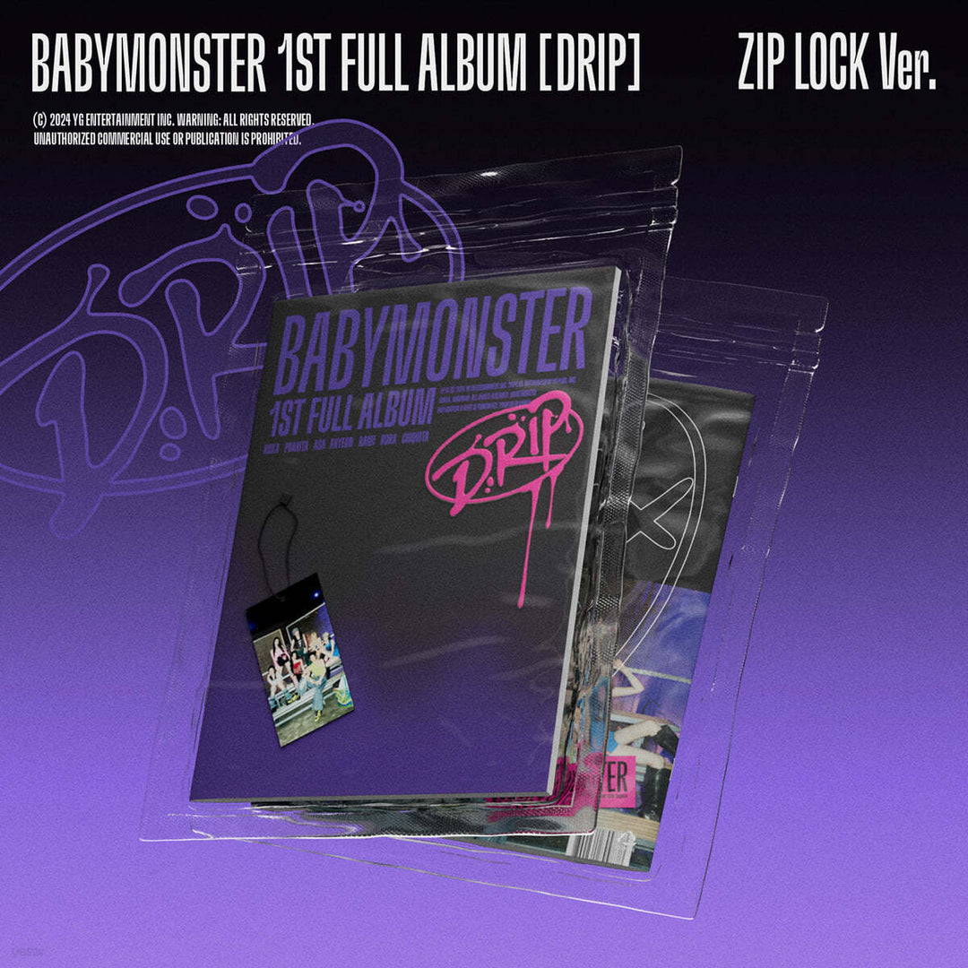 BabyMonster – 1st Full Album "Drip" [ZIP LOCK Ver.]