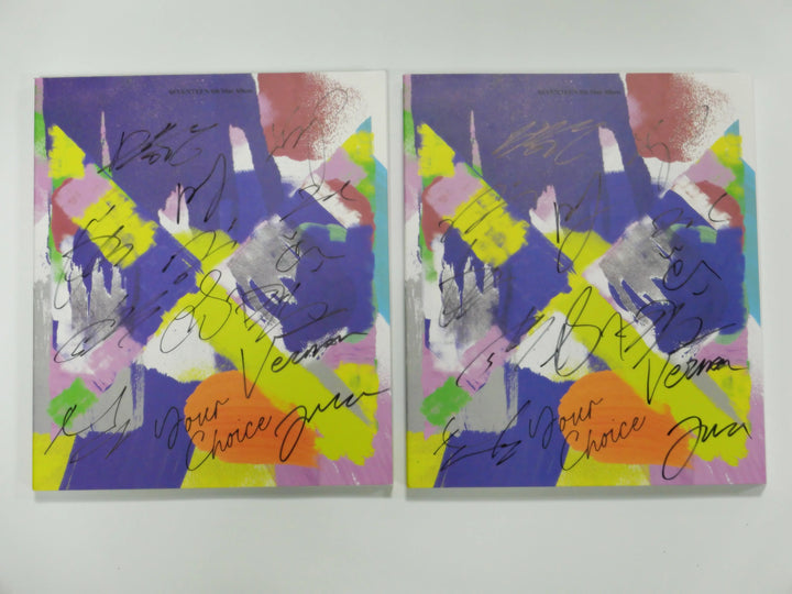SEVENTEEN - 'Your Choice' Autographed (Signed) Promo Album
