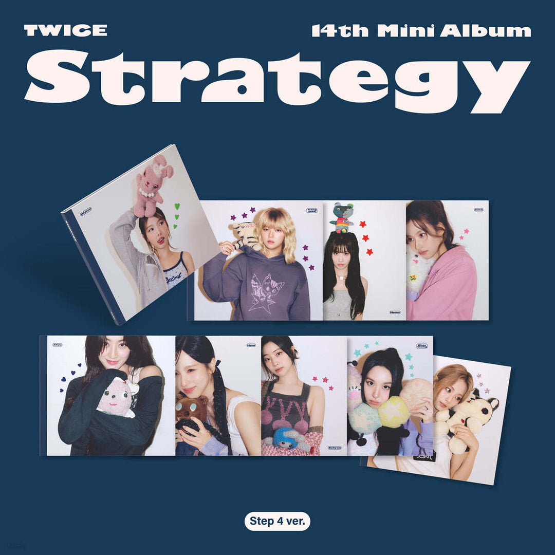 TWICE – 14th Mini Album "STRATEGY" [Step 4 Ver.] [Random / Set]