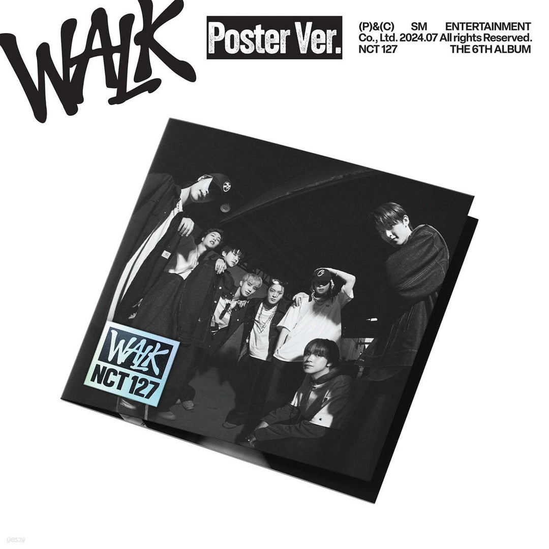 NCT 127 - 2nd Full Album "WALK" [Poster Ver.]