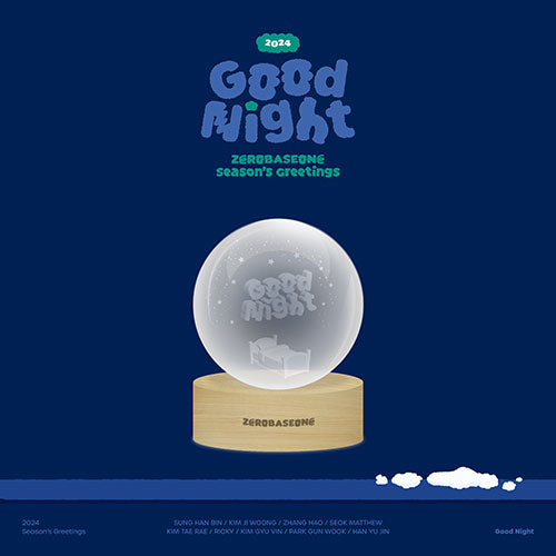 [Pre-Order] ZeroBaseOne (ZB1) – 2024 Season's Greetings "Good Night" Official MD [Mood Light]