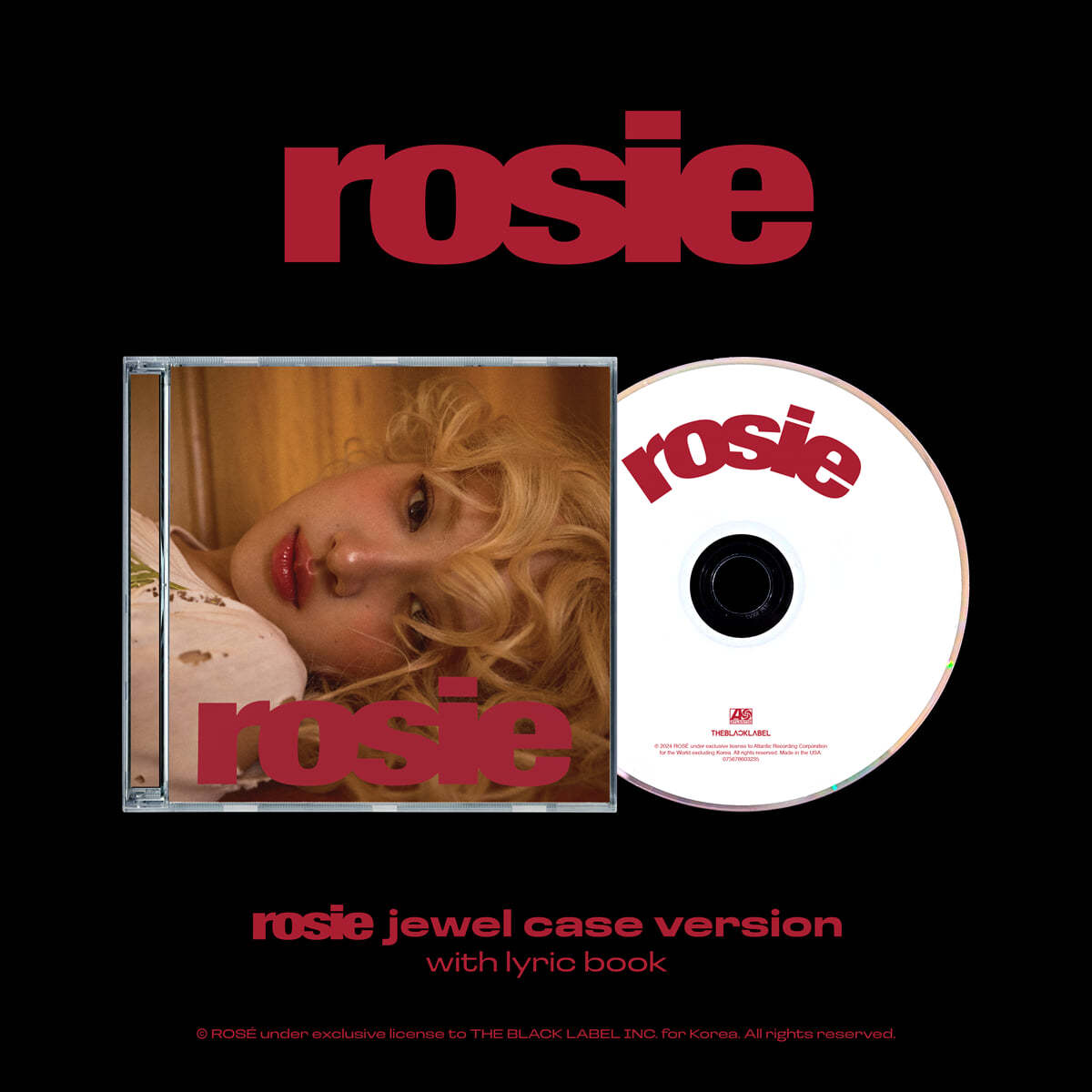 Rose – 1st Studio Album "rosie" [Jewel Ver.]